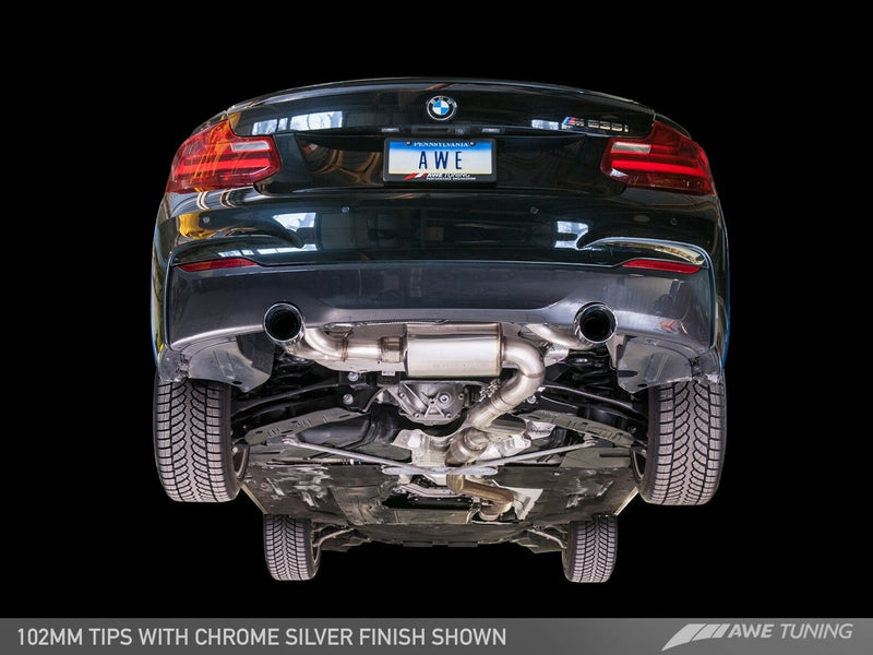 AWE Tuning BMW F22 M240i Touring Edition Axle-Back Exhaust