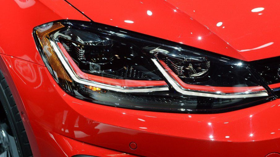 076 - Volkswagen Golf MK7.5 Style Front Headlights With Sequential Indicators Pair For MK7 (Fits 2013 - 2017 Models) - Diversion Stores Car Parts And Modificaions