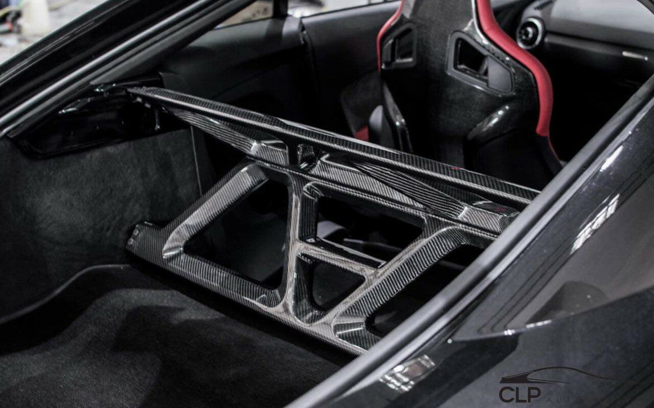 AP Design Dry Carbon Rear Strut Brace and Seat Delete - TT 8S