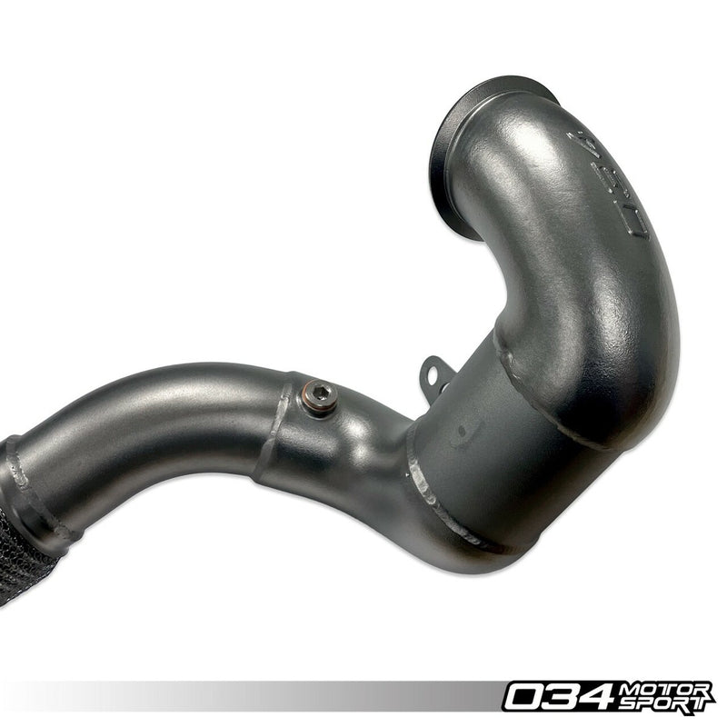 034Motorsport Cast Stainless Steel Performance Downpipe - S3 8V / Golf 7 R 4WD

