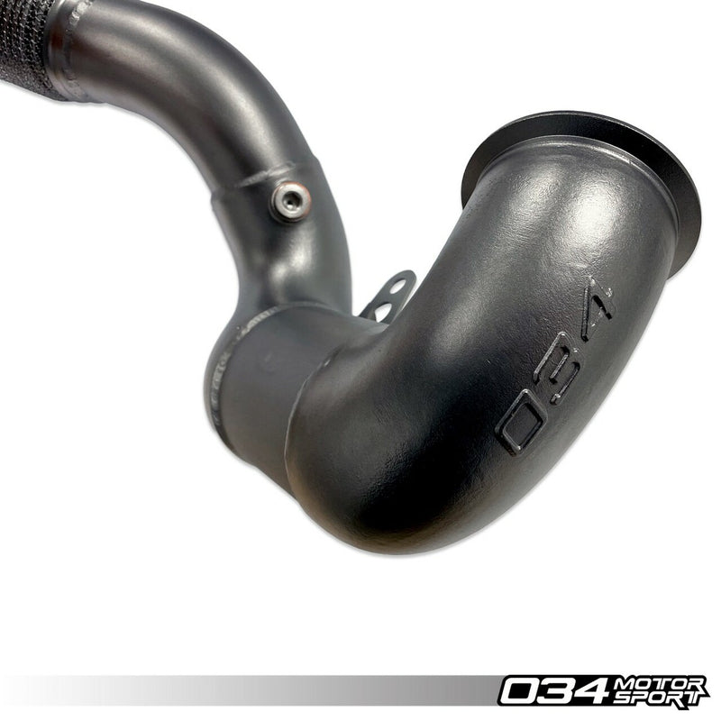 034Motorsport Cast Stainless Steel Performance Downpipe - S3 8V / Golf 7 R 4WD