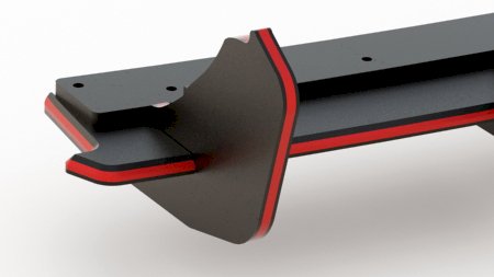 Maxton Design Racing Durability Rear Diffuser For Volkswagen UP GTI (2018+)