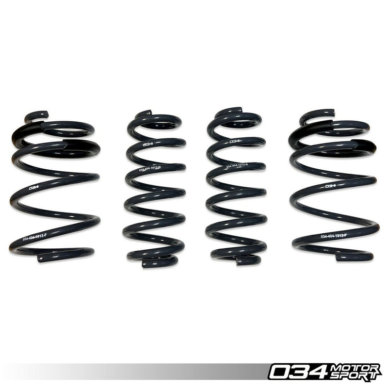 034Motorsport Dynamic+ Lowering Springs for S3 8V Non Magride