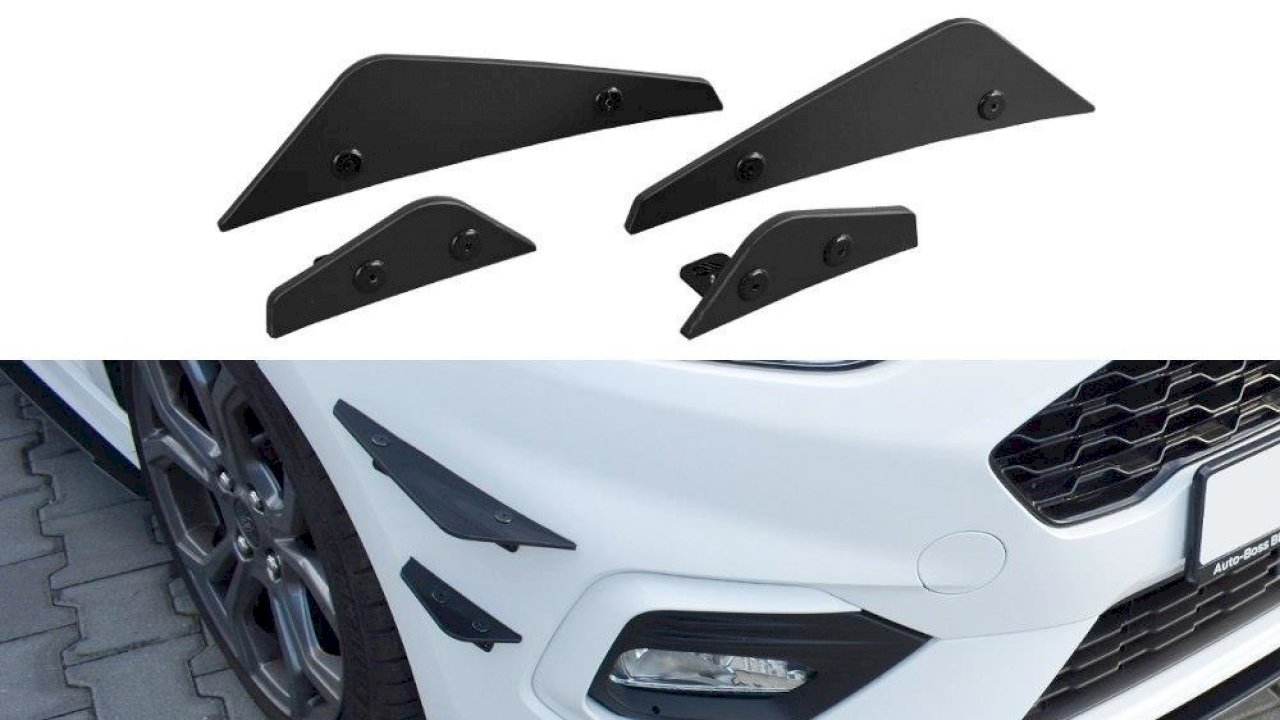 Maxton Design Canards V.1 For Ford Fiesta MK8 ST & ST-LINE (2018+)