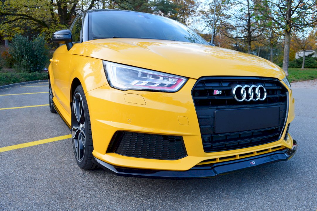 Maxton Design Front Splitter V.1 for Audi S1 MK1 (2014-2018)