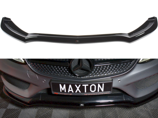 Maxton Design Front Splitter for Mercedes C-Class W205 Coupe AMG-Line (2015-2018)