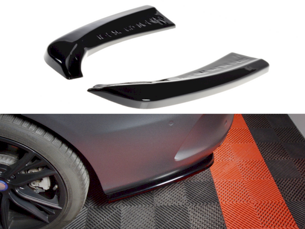Maxton Design Rear Side Splitters/Spats for Mercedes C-Class W205 Coupe AMG-Line (2015-2018)