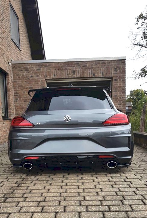 Maxton Design Rear Side Splitters/Spats For Volkswagen Scirocco R MK3.5 (Facelift / 2014-2017)
