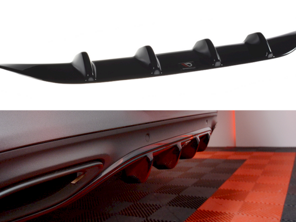 Maxton Design Rear Diffuser for Mercedes C-Class W205 Coupe AMG-Line (2015-2018)