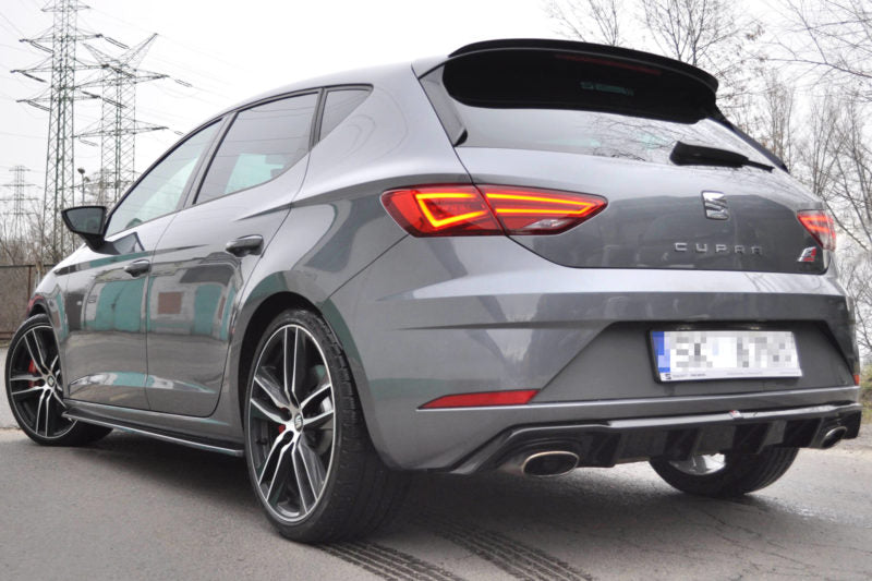 Maxton Design Rear Diffuser Seat Leon Mk3 Cupra Facelift (2017+)