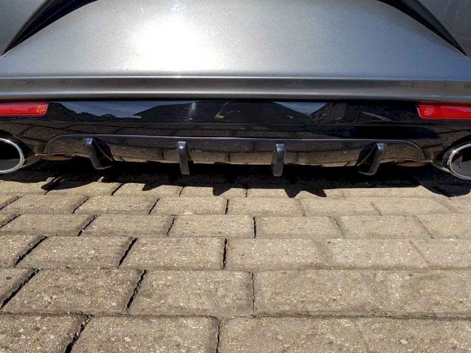 Maxton Design Rear Diffuser For Volkswagen Scirocco R MK3.5 (Facelift / 2014-2017)