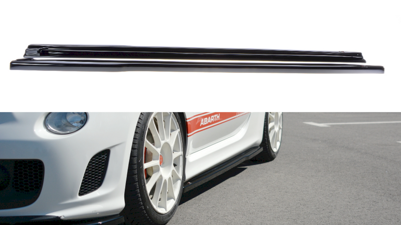 Maxton Design Side Skirts For Fiat 500 Abarth MK1 (2008-2016)