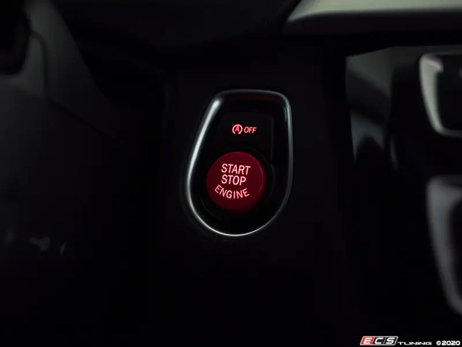 ECS Tuning Start/Stop Button Upgrade - Red