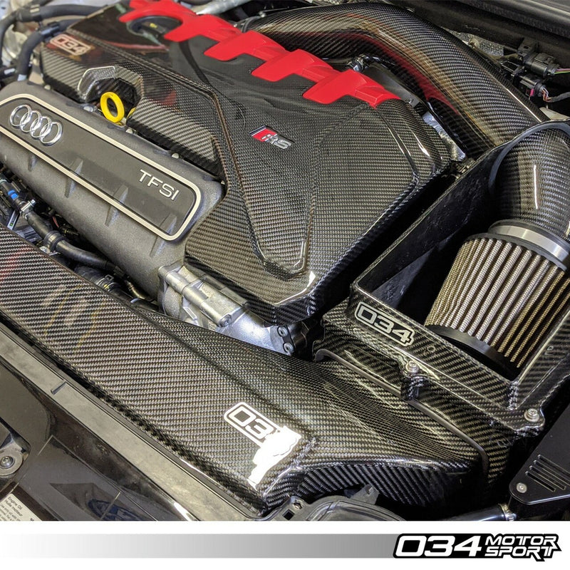 034Motorsport Carbon Fibre Engine Cover - RS3 8V/TTRS 8S
