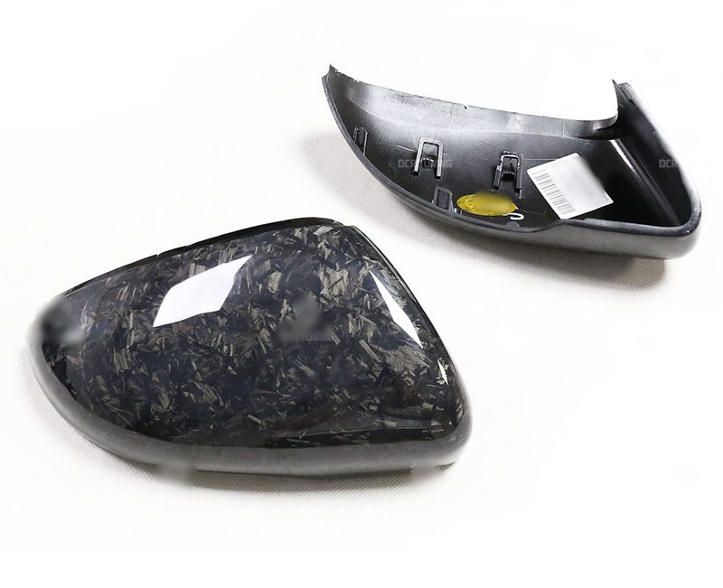 Volkswagen Golf MK6 Genuine Forged Carbon Fibre Wing Replacement Mirror Covers (2009-2013)