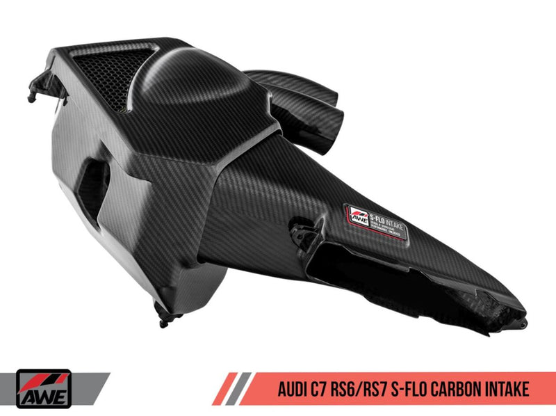 AWE Tuning S-FLO Carbon Fibre Intake Kit - Audi RS6 / RS7 4.0TFSI