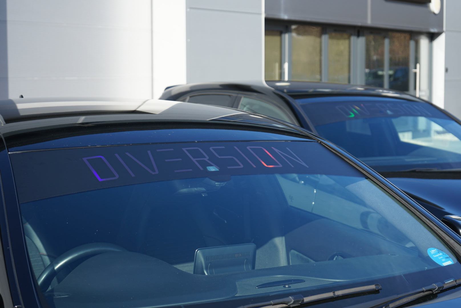 DIVERSION Sun Strip / Window Banner (Multiple Colours)