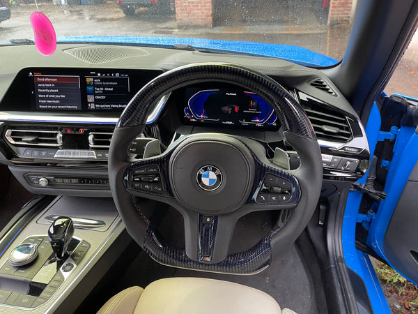 BMW Z4 G29 Custom Carbon Fibre Steering Wheel (2018+) DAS