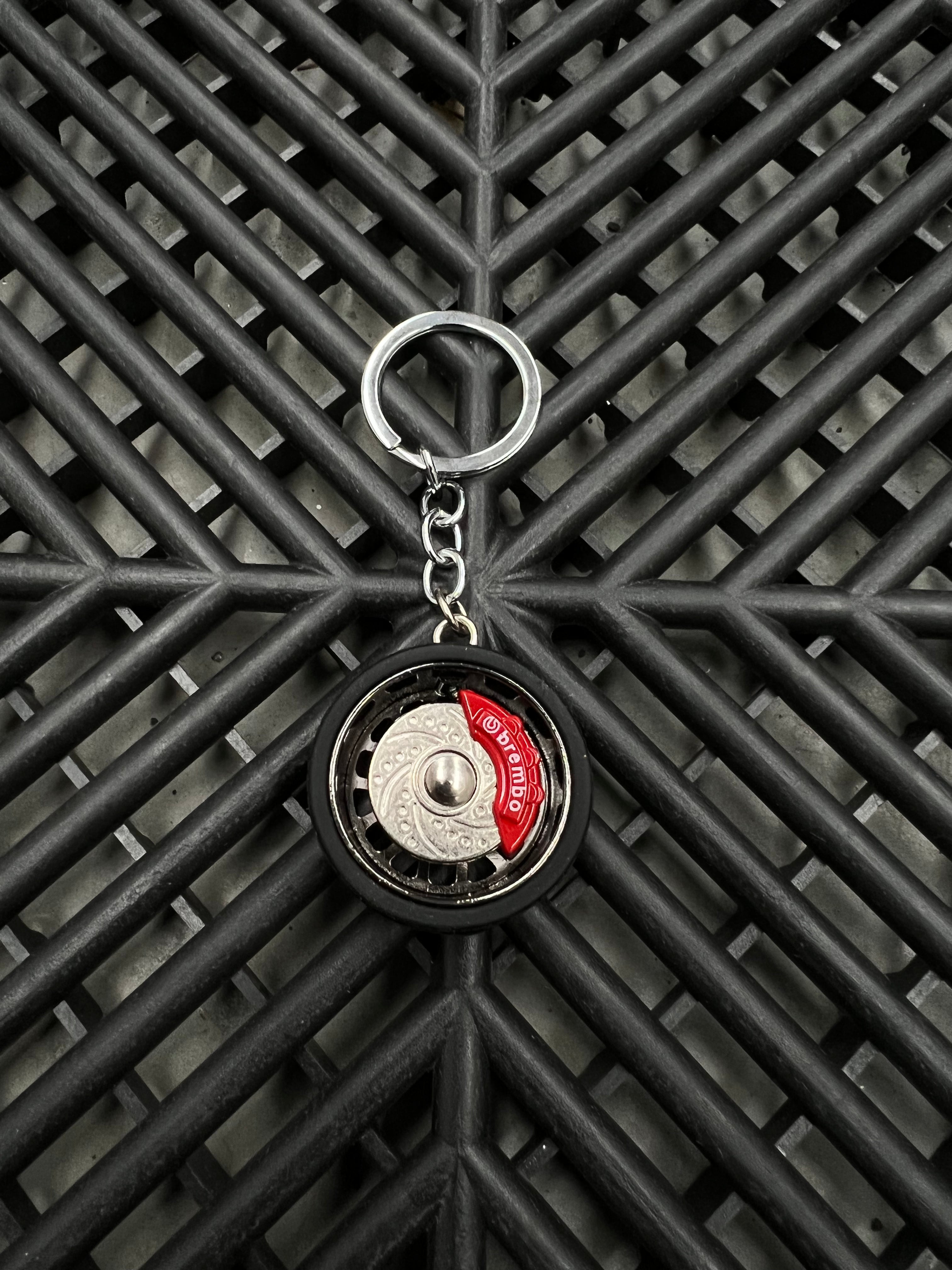 Multi Spoke Alloy with Brakes Metal Keying (Multiple Colours)