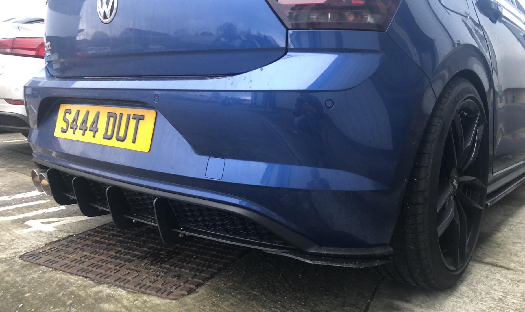 Volkswagen Polo AW GTI Rear Diffuser (2018+ Model)