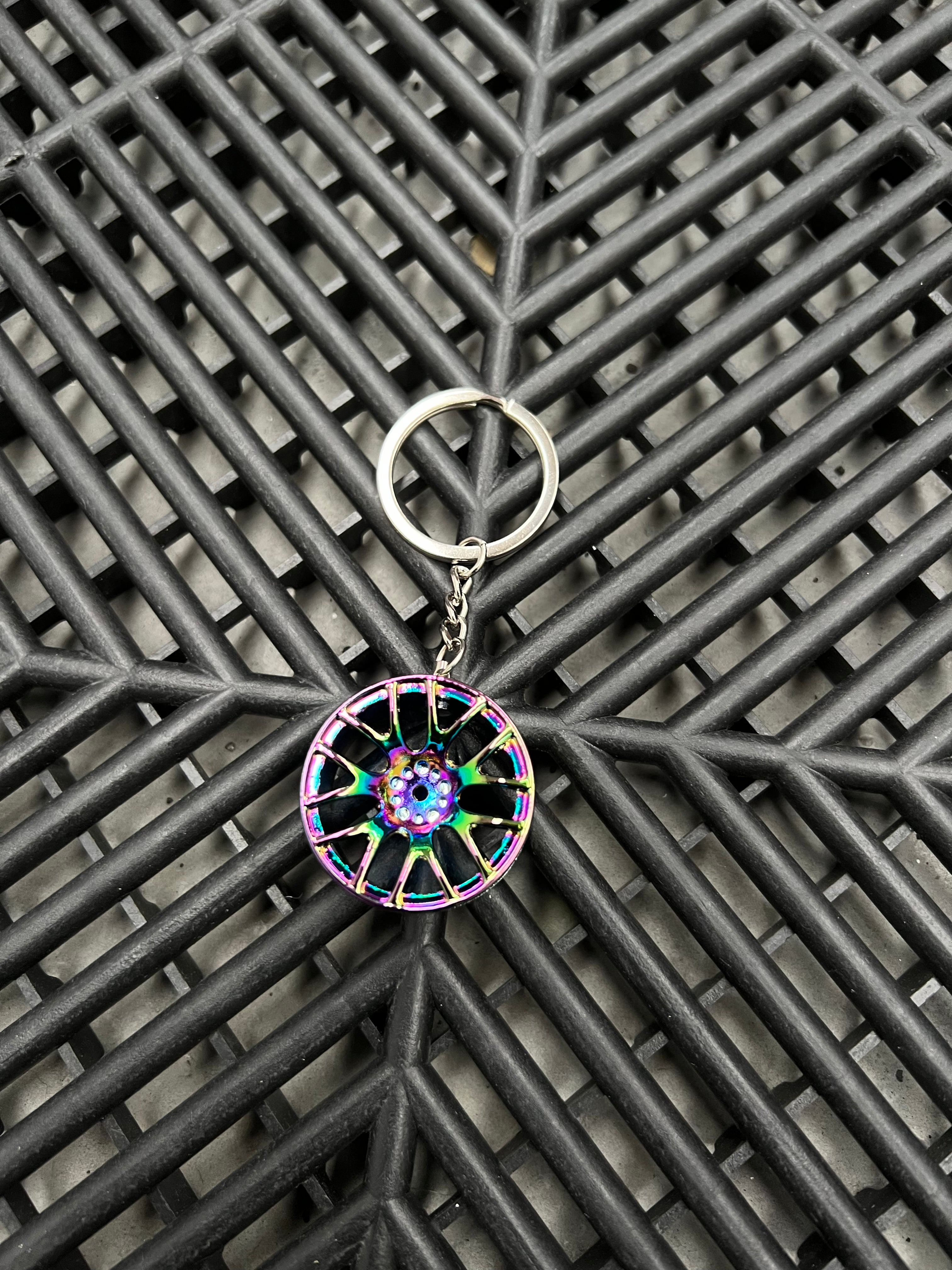 Multi Spoke Alloy Metal Keying (Multiple Colours)