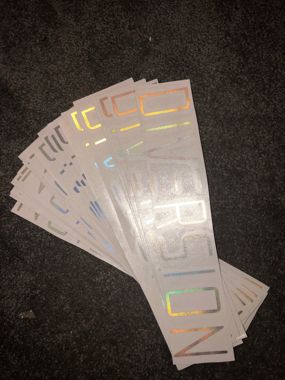 Diversion 30CM Oil Slick Sticker (Multicolour)