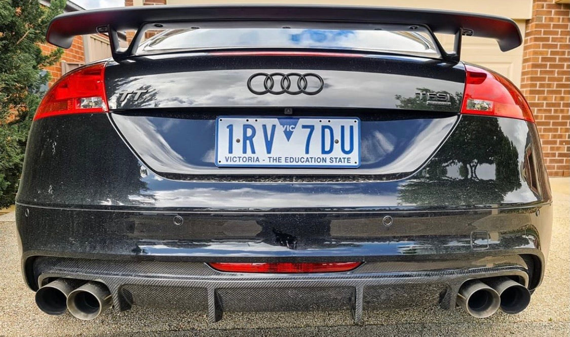 DAS Audi TT TTS TTRS Carbon Fibre Diffuser