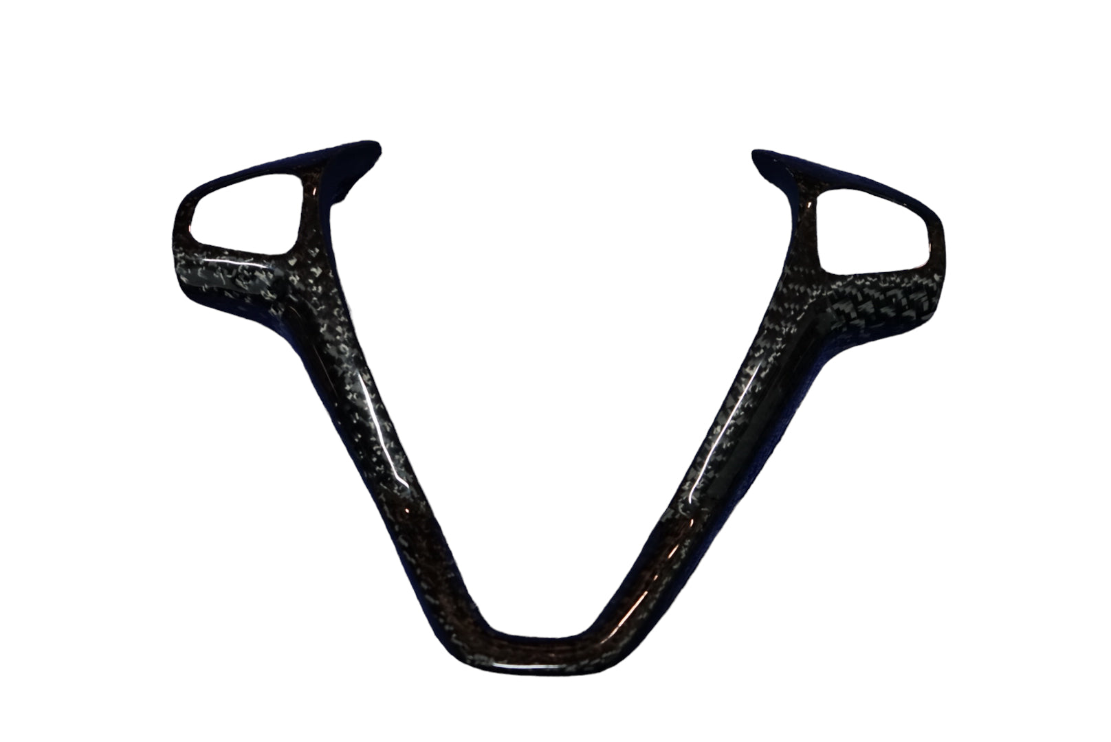 Ford Fiesta MK7 / MK7.5 Steering Wheel V Trim Carbon Fibre