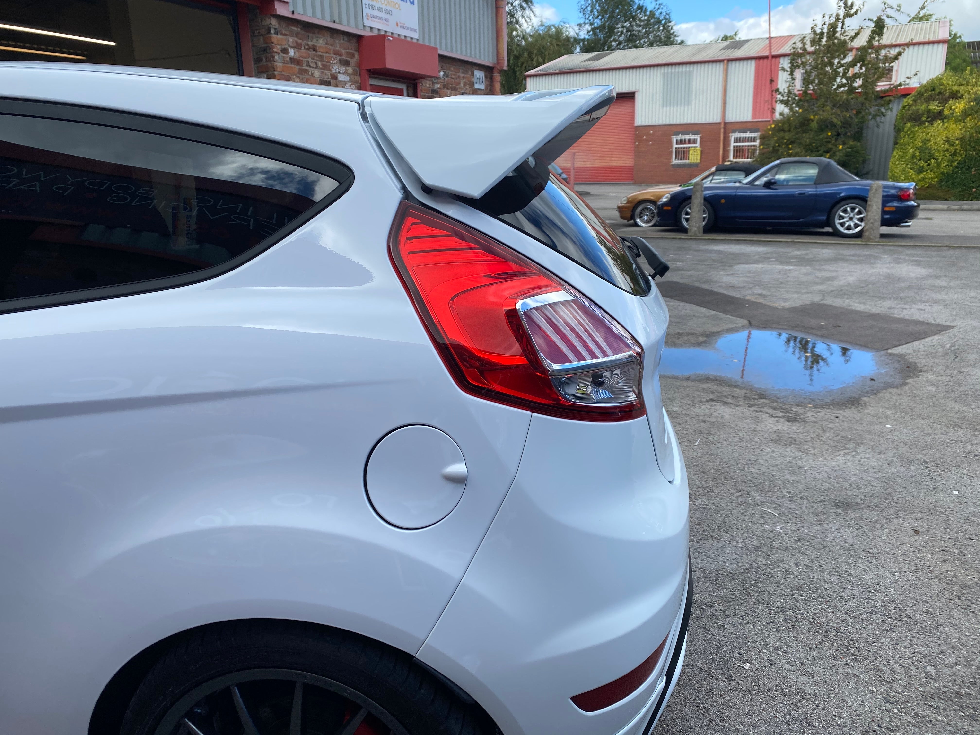 Ford Fiesta MK7 / MK7.5 Rear Spoiler Raisers (2009 - 2017 Models)