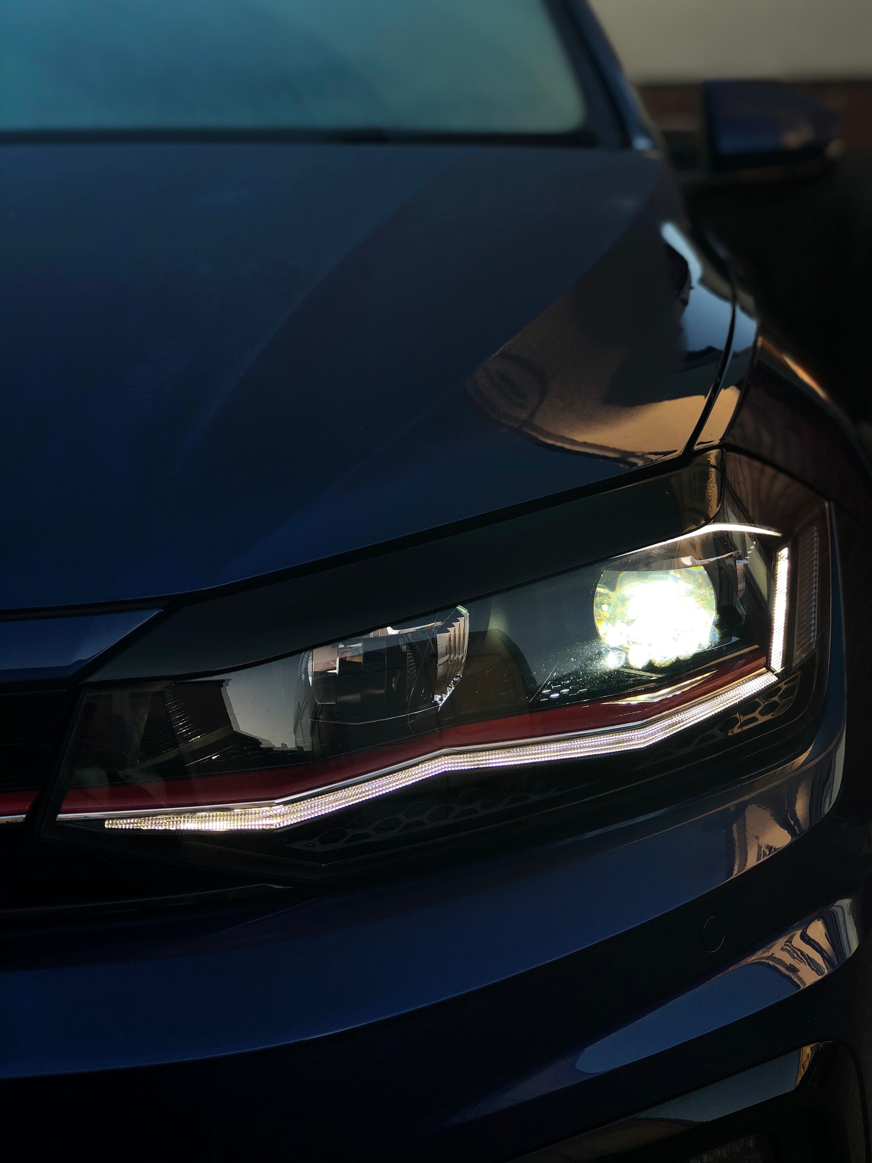 Volkswagen Polo AW MK6 Headlight Eyebrows (2018+ Models) - Diversion Stores Car Parts And Modificaions