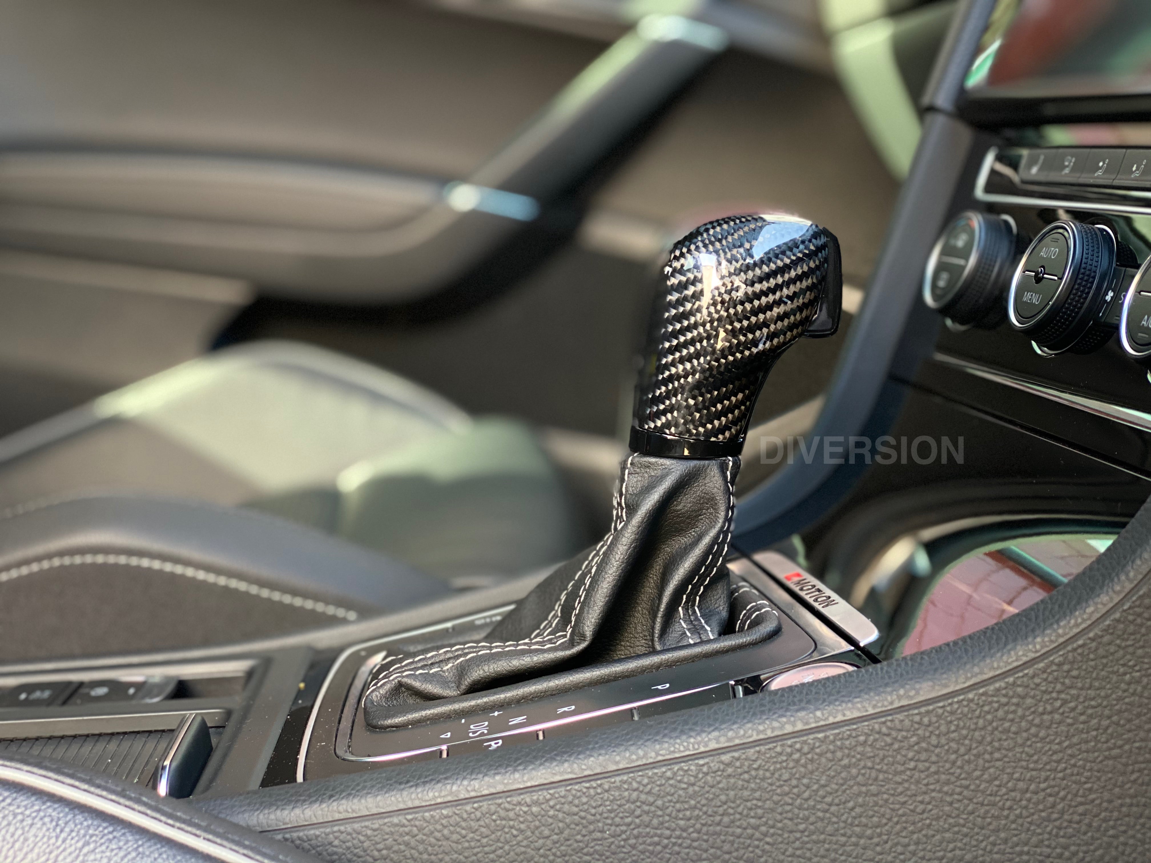 Volkswagen DSG Gear Selector Knob Carbon Fibre Head (Golf / Polo / Scirocco / Passat / + Other Models)