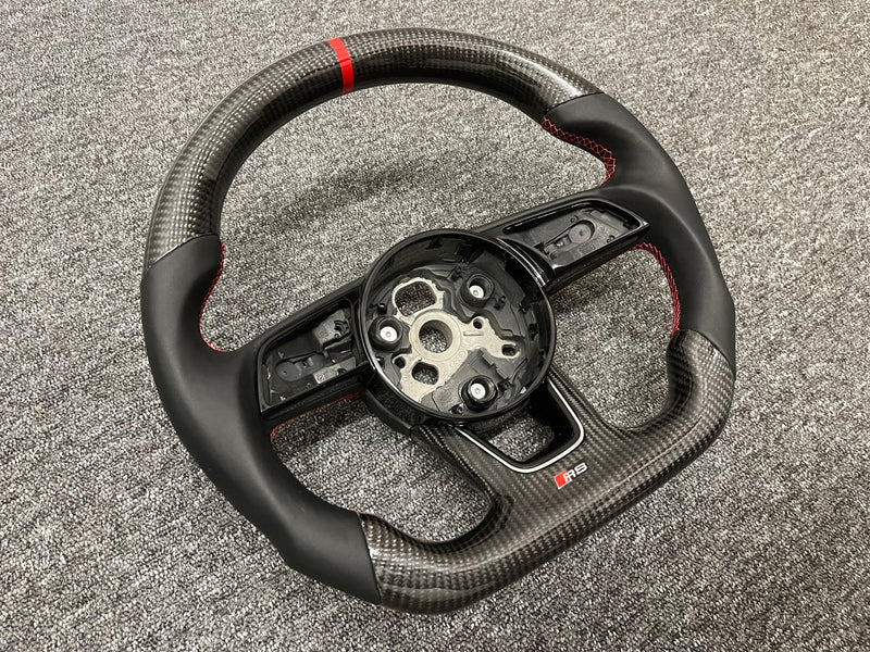 Audi A4 / S4 / RS4 B9 Carbon Fibre Custom Steering Wheel (2017+)