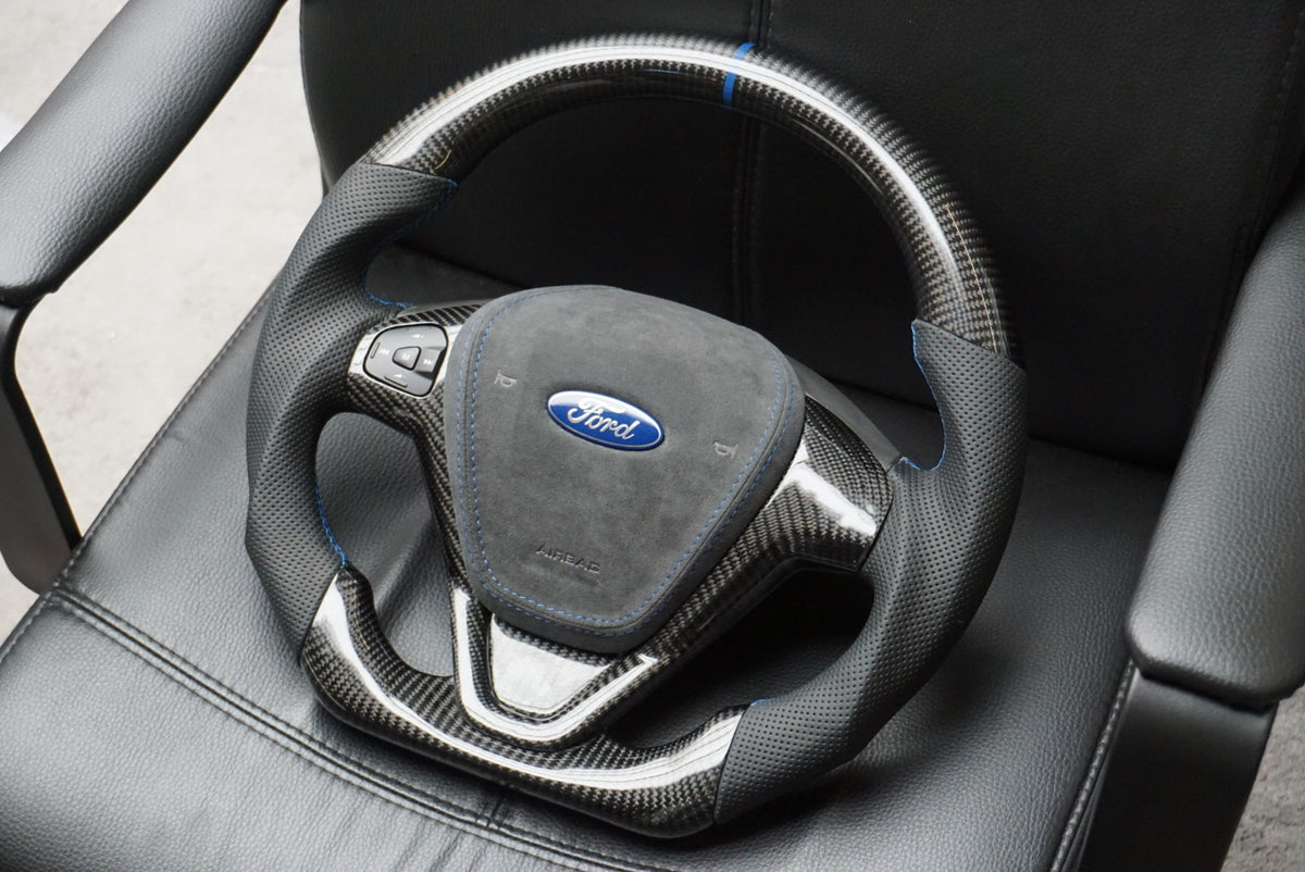 Ford fiesta mk7 steering wheel cover discount
