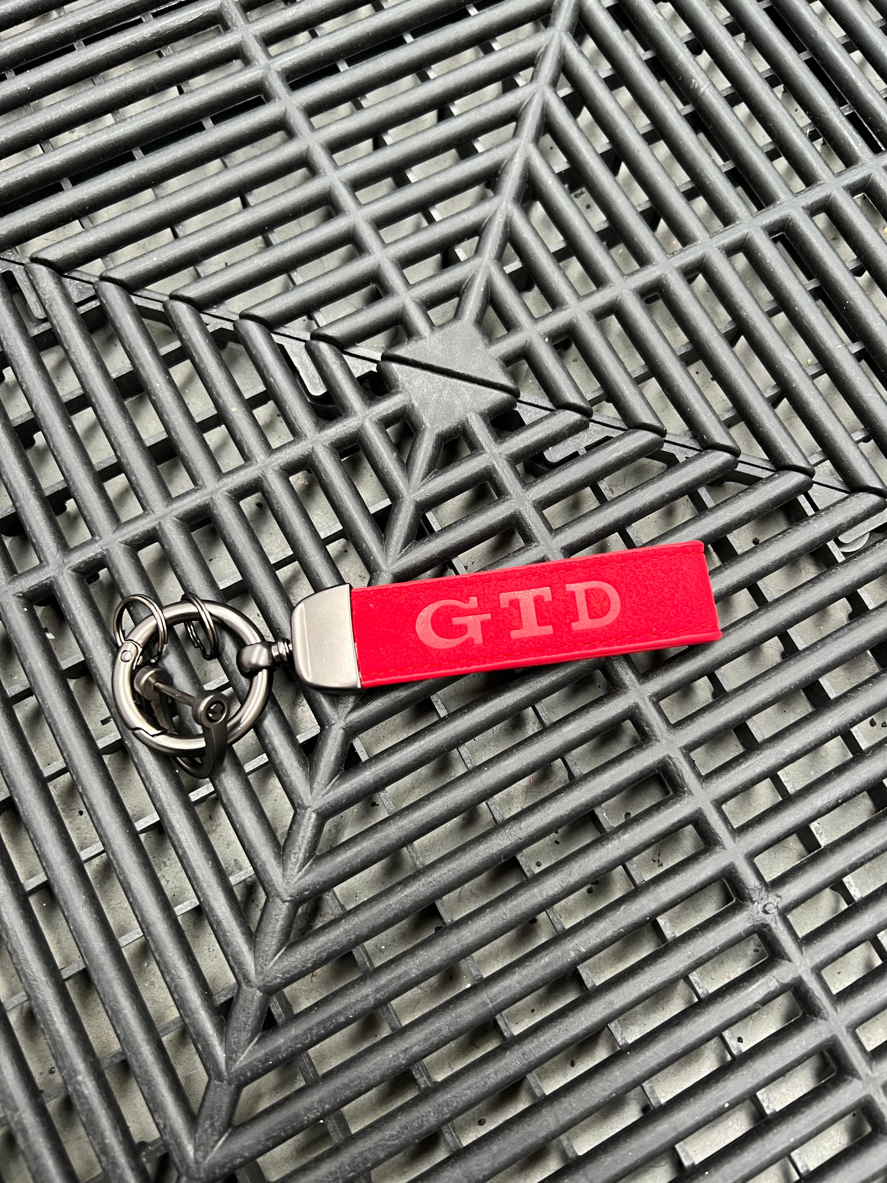 Volkswagen GTD Alcantara Keyring (Multiple Colours)