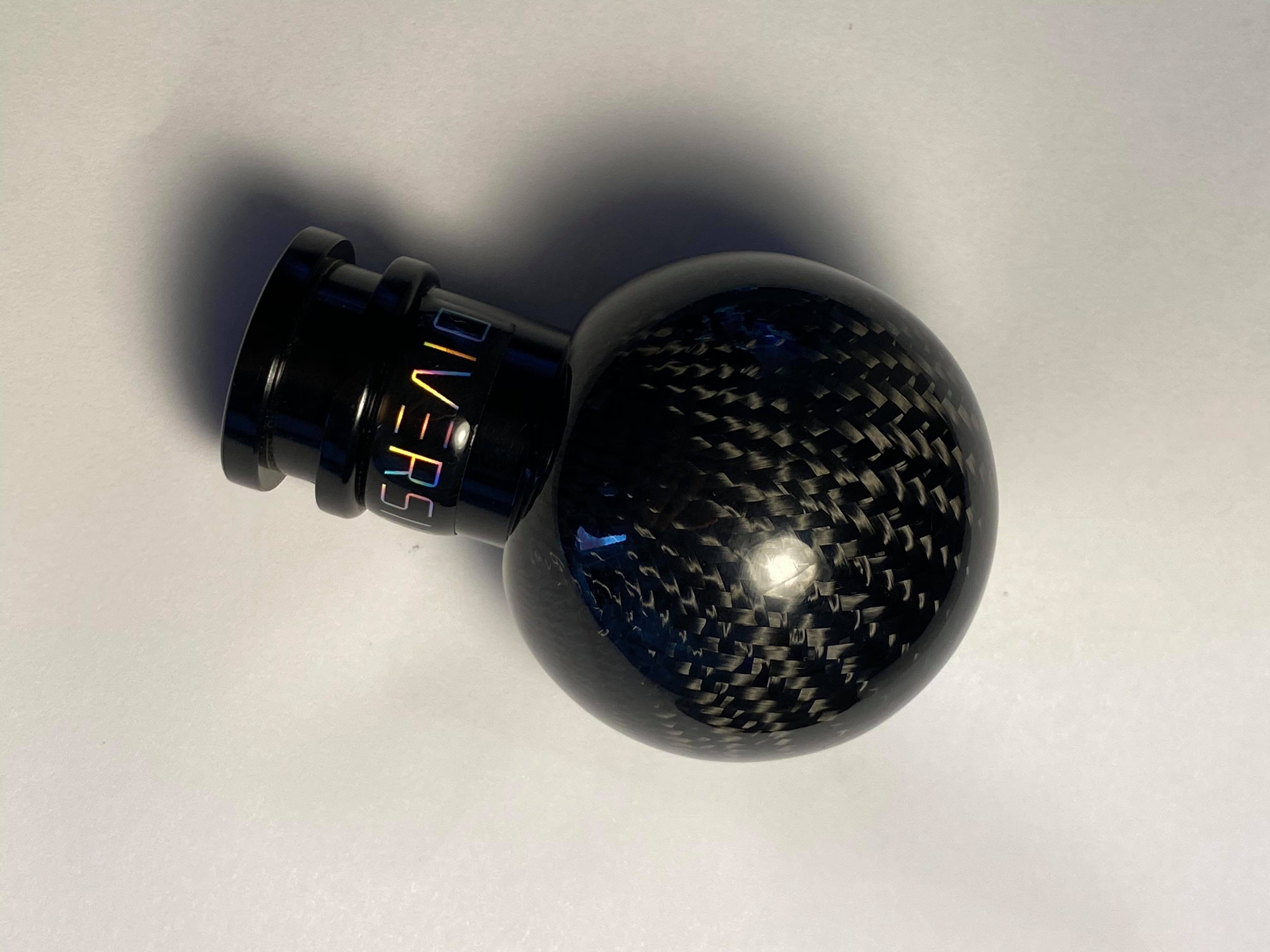 Volkswagen Polo MK5 6C/6R Carbon Fibre Weighted Gear Knob (Black)