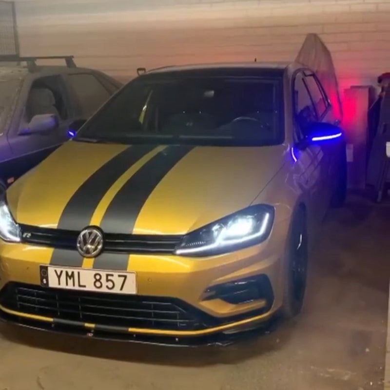Volkswagen Golf MK7 & MK7.5 Dynamic Sweeping Indicators With Light Show All Models (2013-2019)~(WARRANTY) - Diversion Stores Car Parts And Modificaions