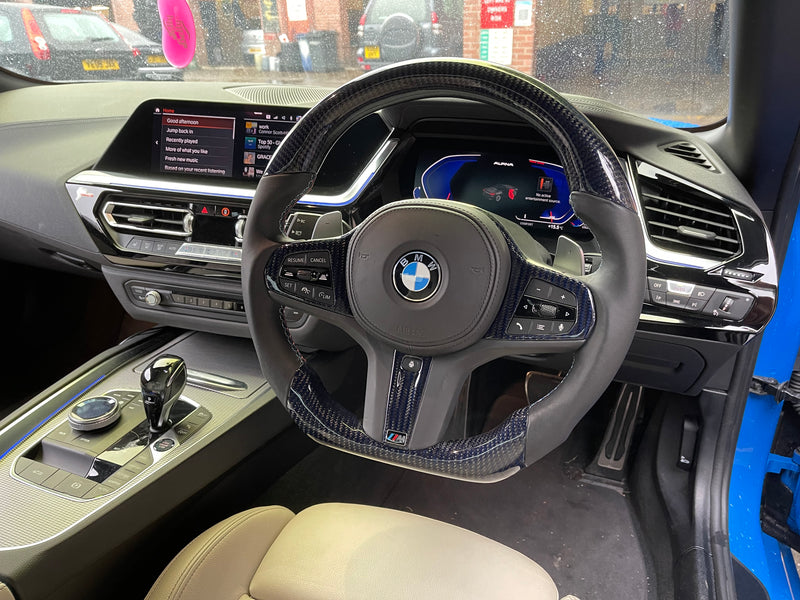 BMW Z4 G29 Custom Carbon Fibre Steering Wheel (2018+) DAS