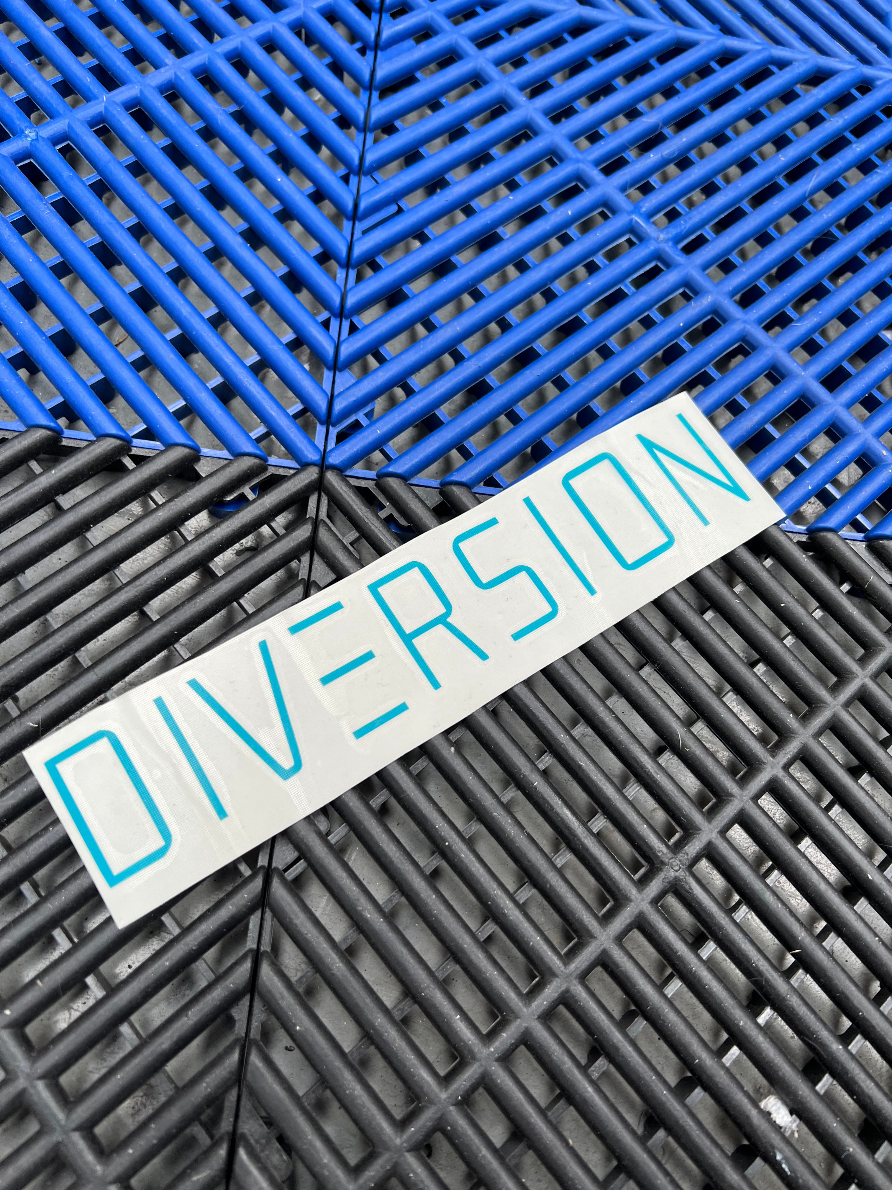 Diversion 20CM Sticker (Multiple Colours)