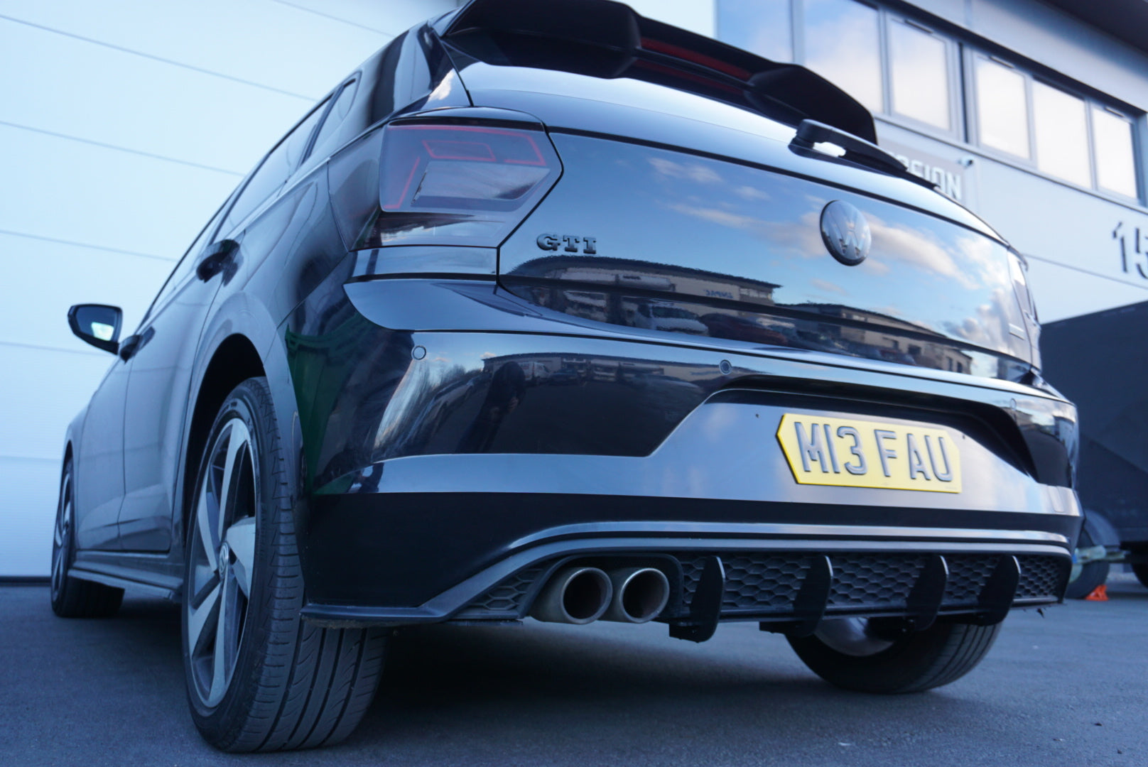 Volkswagen Polo MK6 AW1 GTI Rear Diffuser (2018 - 2021 Models) | DAS Automotive