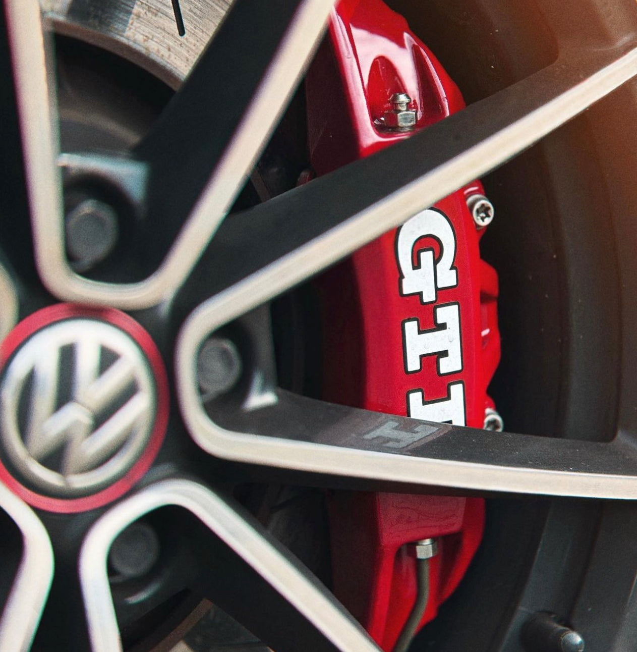 Volkswagen GTI Brake Caliper Stickers 4pcs (Multiple Models)