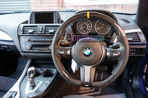 BMW 3 Series F30 / F31 / M3 F80 Custom Carbon Fibre Steering Wheel (2014 - 2021)