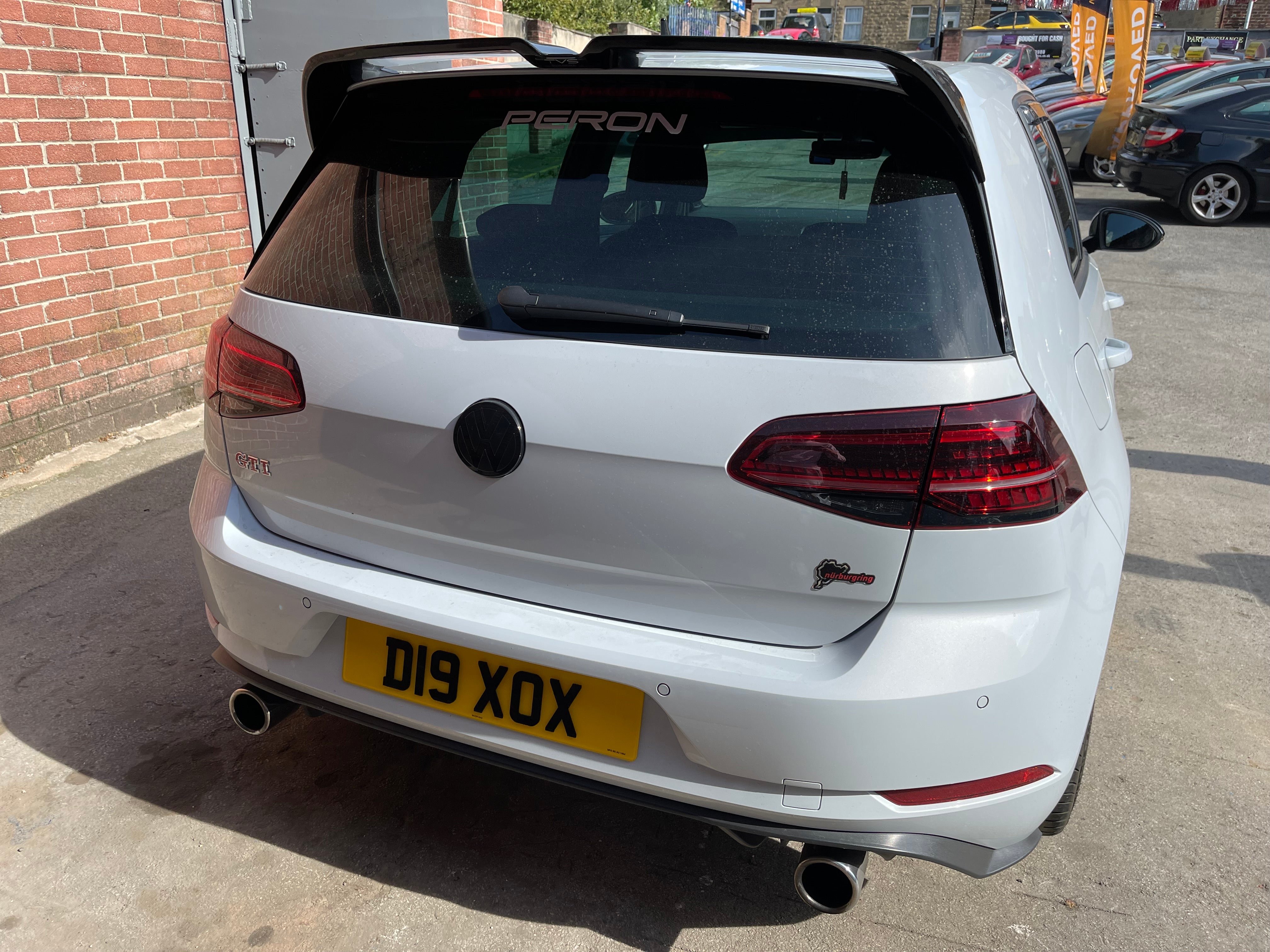 Volkswagen Golf MK7.5 Transparent ACC RADAR Front and Rear Plastic Badge Overlays (2017 - 2020 Models)