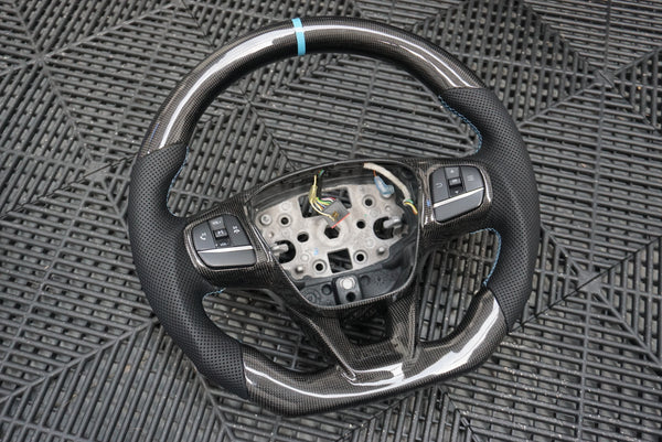 Ford Transit Custom 2018+ Custom Carbon Steering Wheel (IN STOCK)