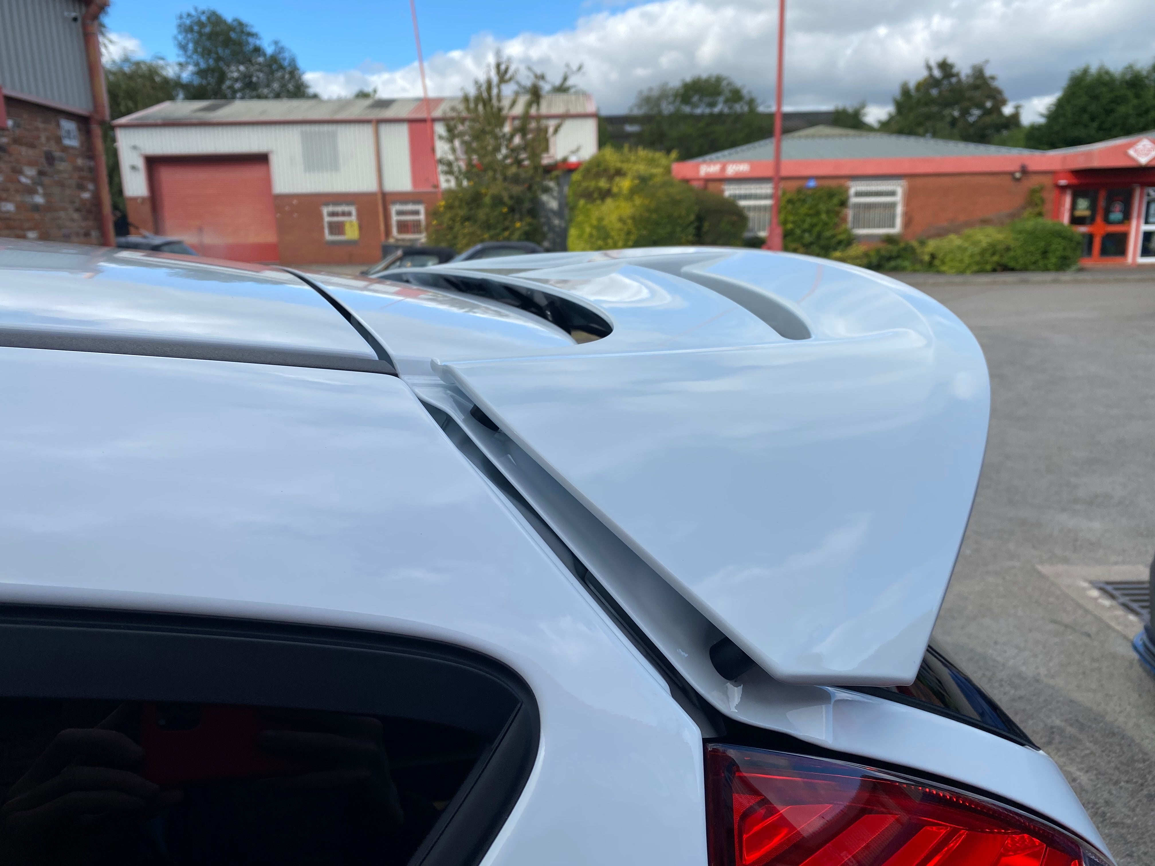 Ford Fiesta MK7 / MK7.5 Rear Spoiler Raisers (2009 - 2017 Models)