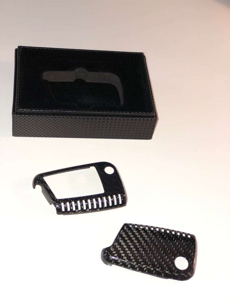 Genuine Black Carbon Fibre Key Cover For Volkswagen/Skoda/SEAT - Diversion Stores Car Parts And Modificaions