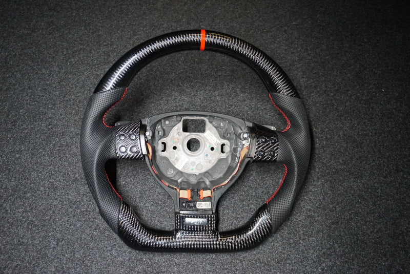 Volkswagen Golf MK5 Base / GTI Custom Carbon Fibre Steering Wheel (2003 - 2008)