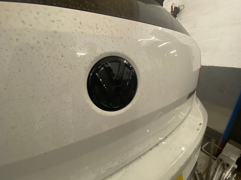 Volkswagen Polo MK5 6R / 6C Front And Rear Black Badges (2009 - 2017 Models)