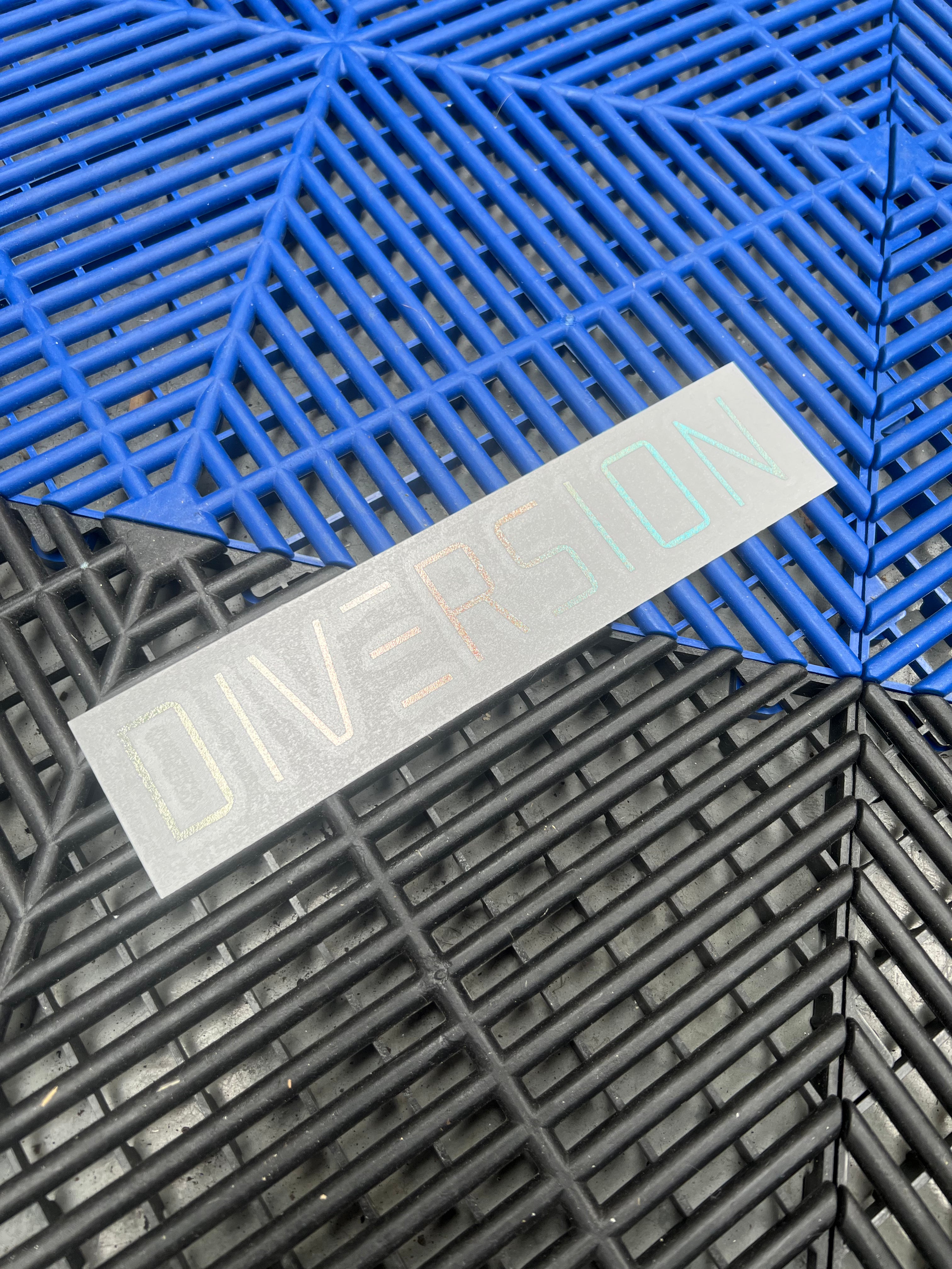 Diversion Oil Slick / Hologram Sticker