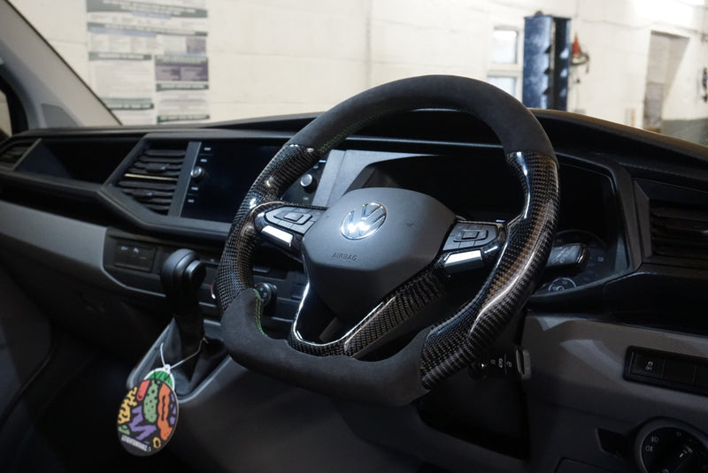Volkswagen Golf MK8 Carbon Fibre Steering Wheel (2020+ Models)