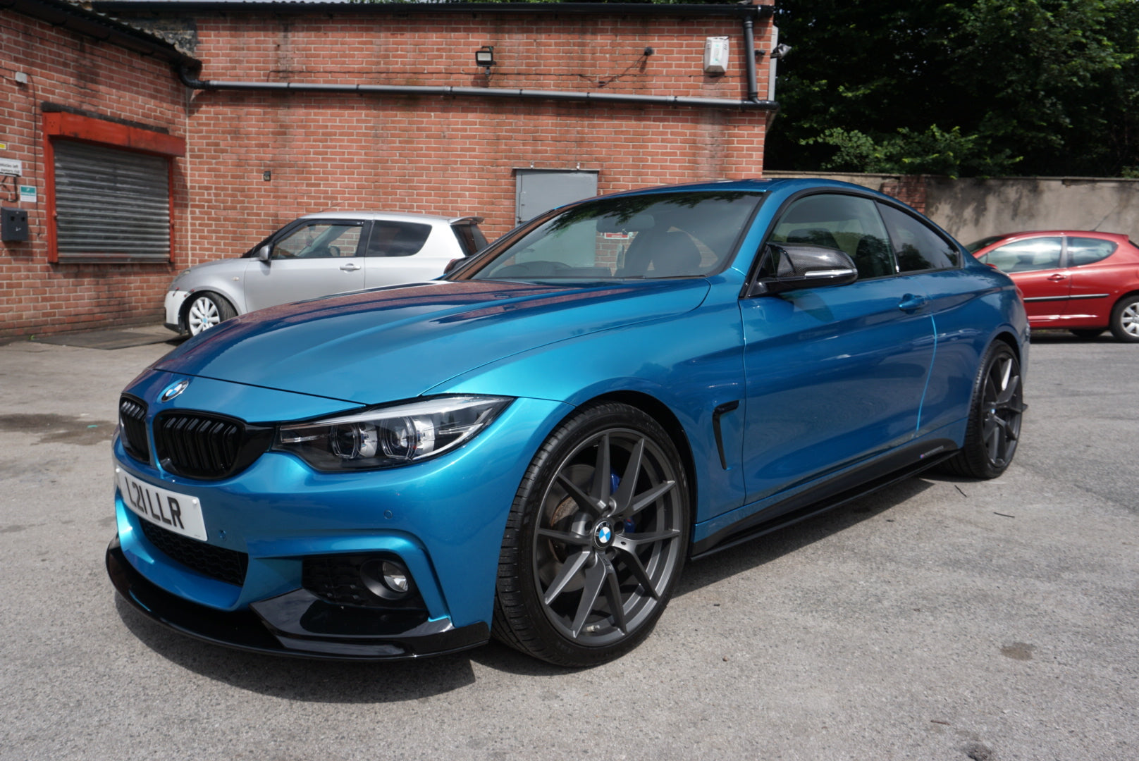 BMW 4 Series Carbon Fibre Replacement Mirror Covers (2014 - 2020)